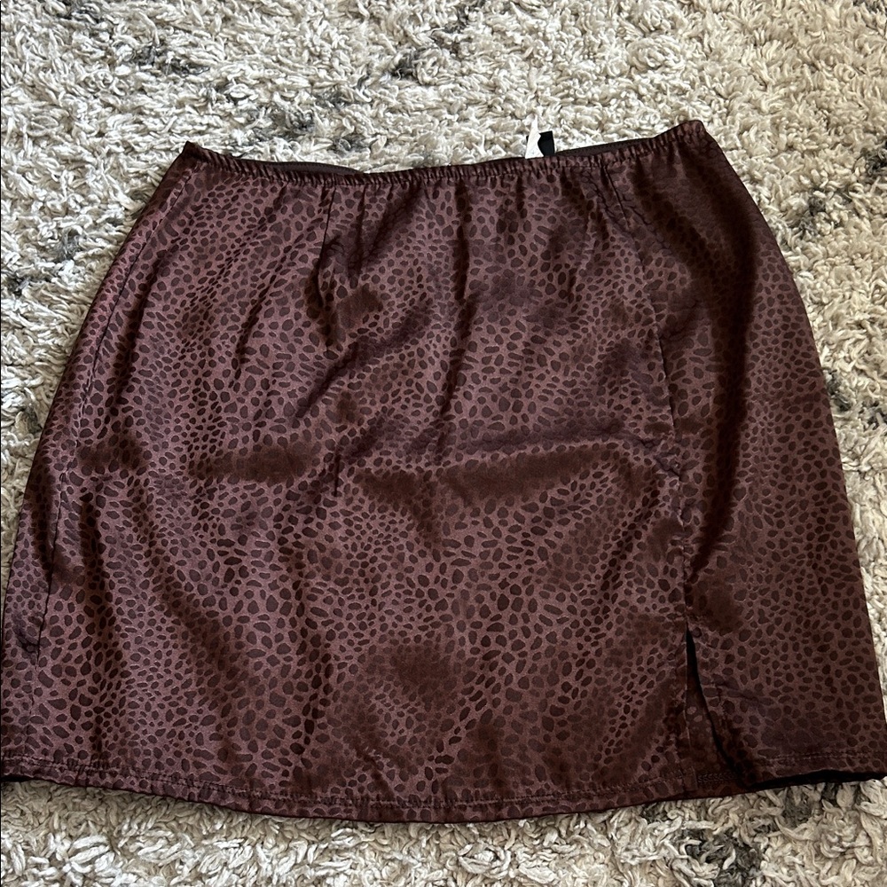 Windsor Chocolate Brown Pencil Skirt